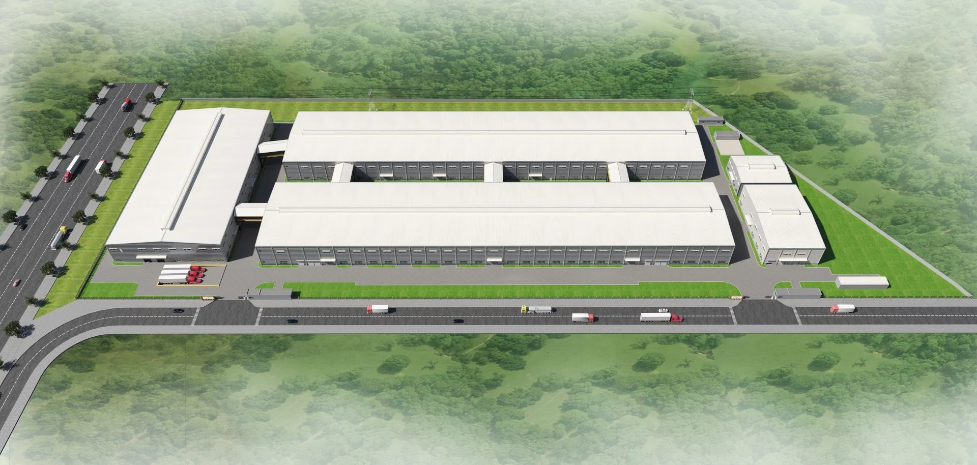 JINKA建筑材料科技工厂建设项目开工——第三阶段