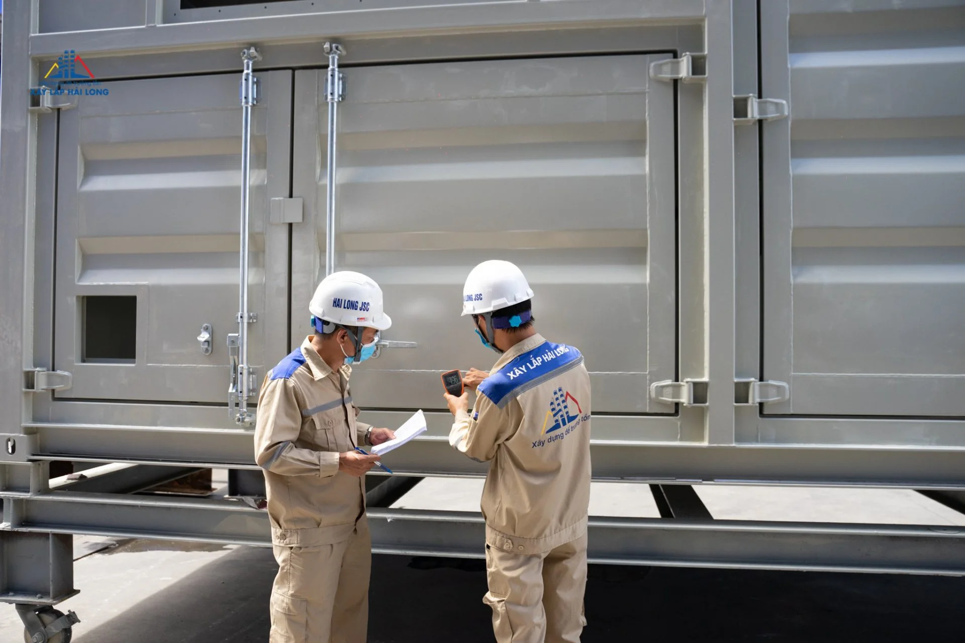 CÔNG TY CỔ PHẦN XÂY LẮP HẢI LONG THAM GIA CHUỖI SẢN XUẤT CONTAINER CÔNG NGHỆ CAO