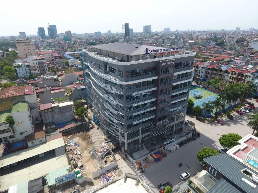 CẬP NHẬT TIẾN ĐỘ DỰ ÁN XÂY DỰNG TÒA NHÀ TAIYO ( TAIYO BUILDING) 21/5/2020