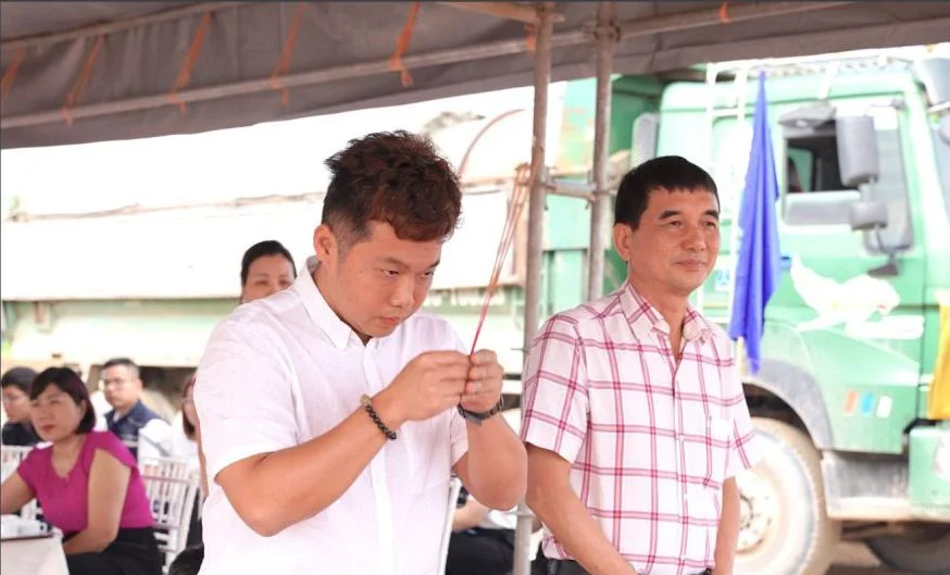 XÂY LẮP HẢI LONG CHÍNH THỨC KÝ HỢP ĐỒNG VÀ TỔ CHỨC LỄ KHỞI CÔNG DỰ ÁN NHÀ MÁY TSMT VIETNAM