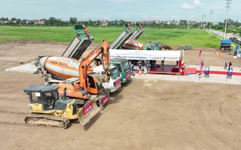 XÂY LẮP HẢI LONG CHÍNH THỨC KÝ HỢP ĐỒNG VÀ TỔ CHỨC LỄ KHỞI CÔNG DỰ ÁN NHÀ MÁY TSMT VIETNAM