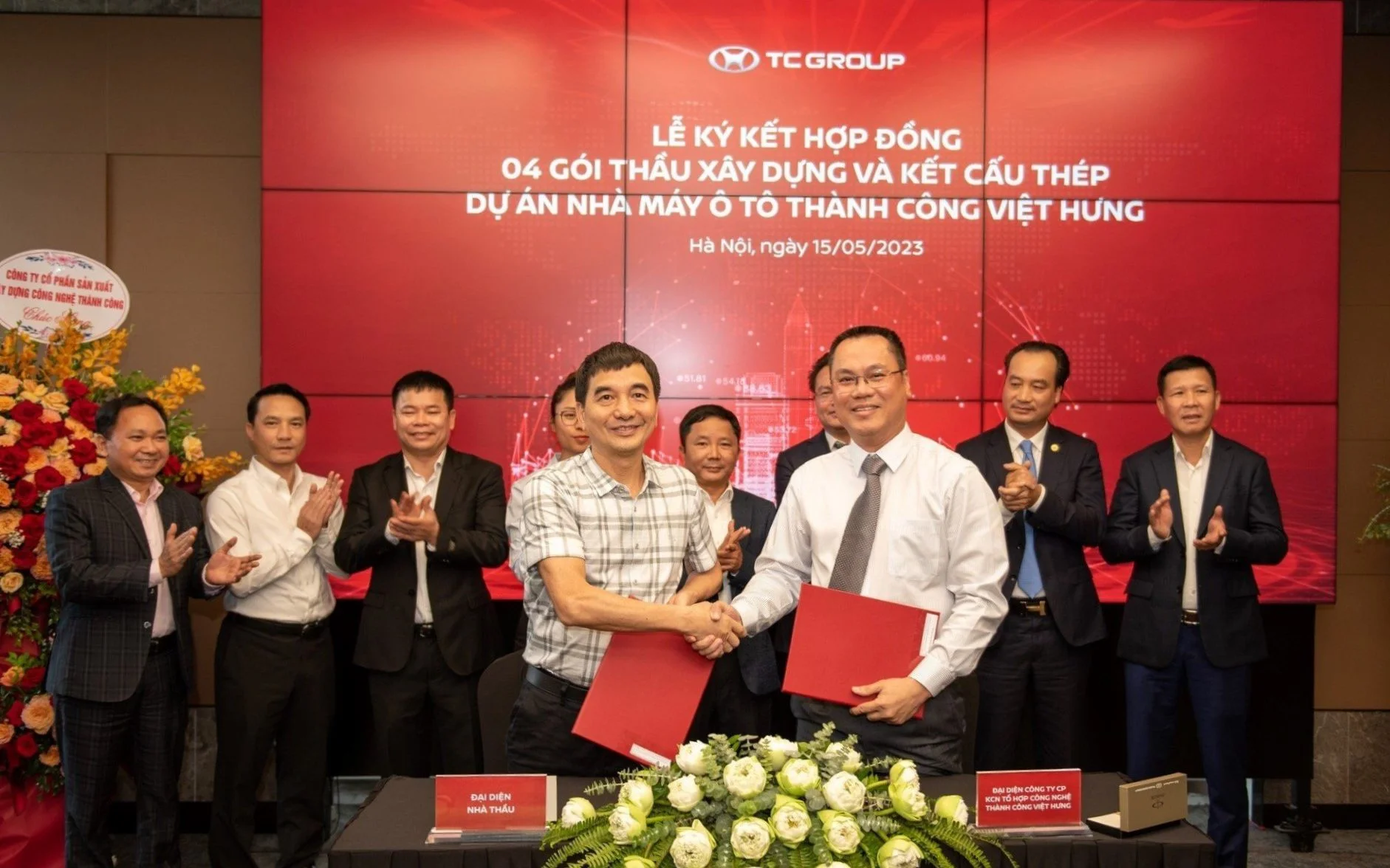 TIẾP NỐI THÀNH CÔNG DỰ ÁN NHÀ MÁY TSMT VIETNAM, XÂY LẮP HẢI LONG HOÀN THÀNH MỤC TIÊU CHINH PHỤC DỰ ÁN NHÀ MÁY Ô TÔ THÀNH CÔNG VIỆT HƯNG.