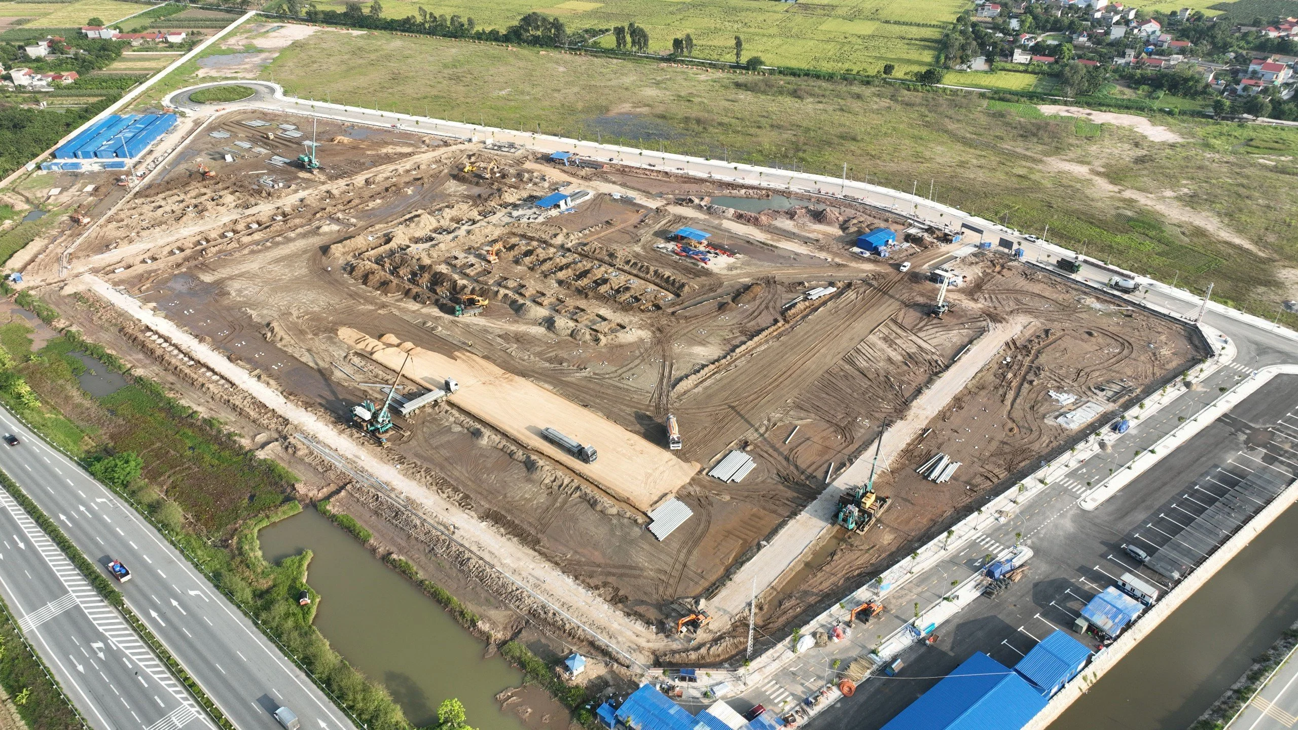 UPDATE ON CONSTRUCTION PROGRESS OF SNOWCOAST VIETNAM FACTORY PROJECT – OCTOBER 10