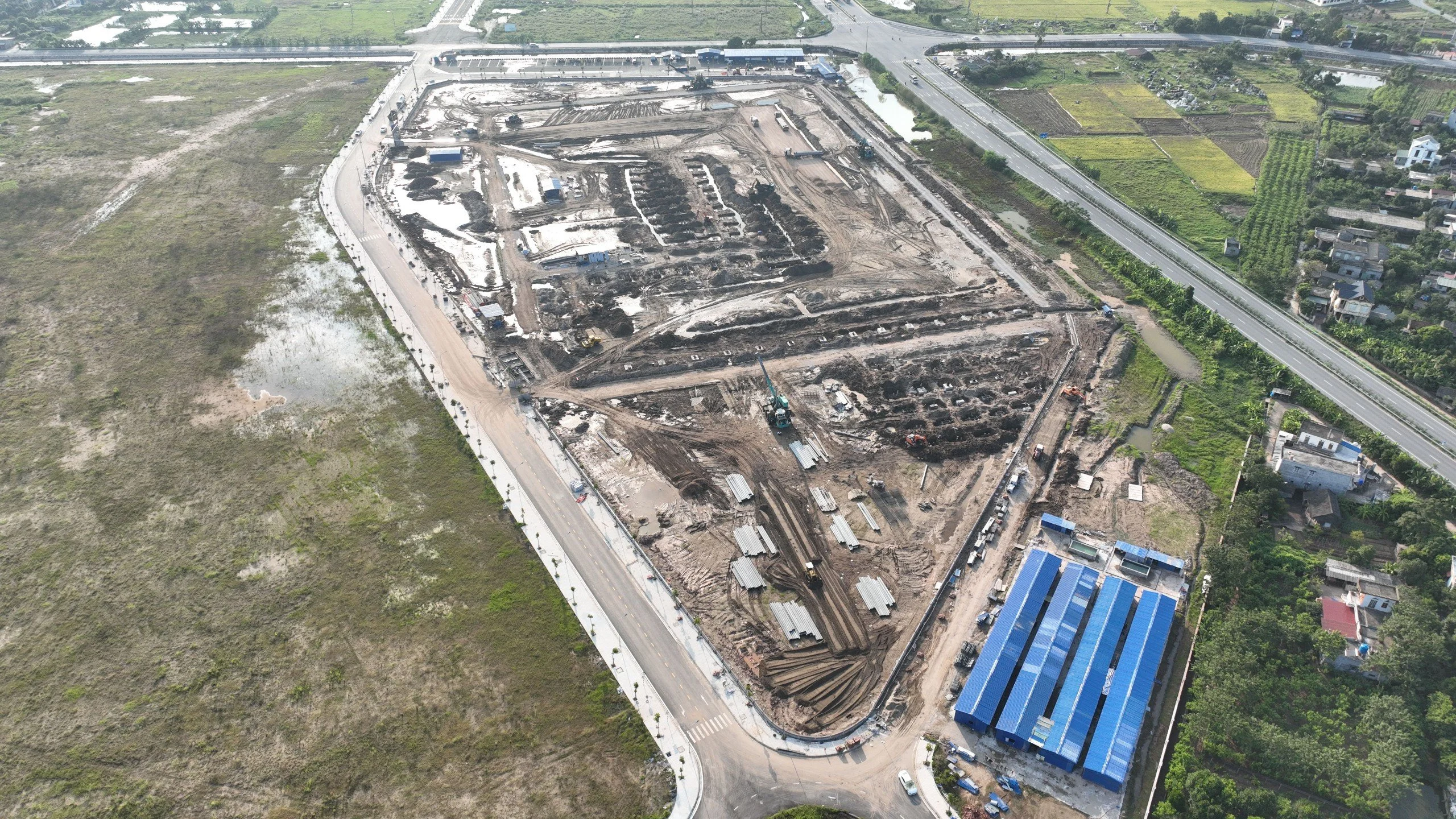 UPDATE ON CONSTRUCTION PROGRESS OF SNOWCOAST VIETNAM FACTORY PROJECT – OCTOBER 10