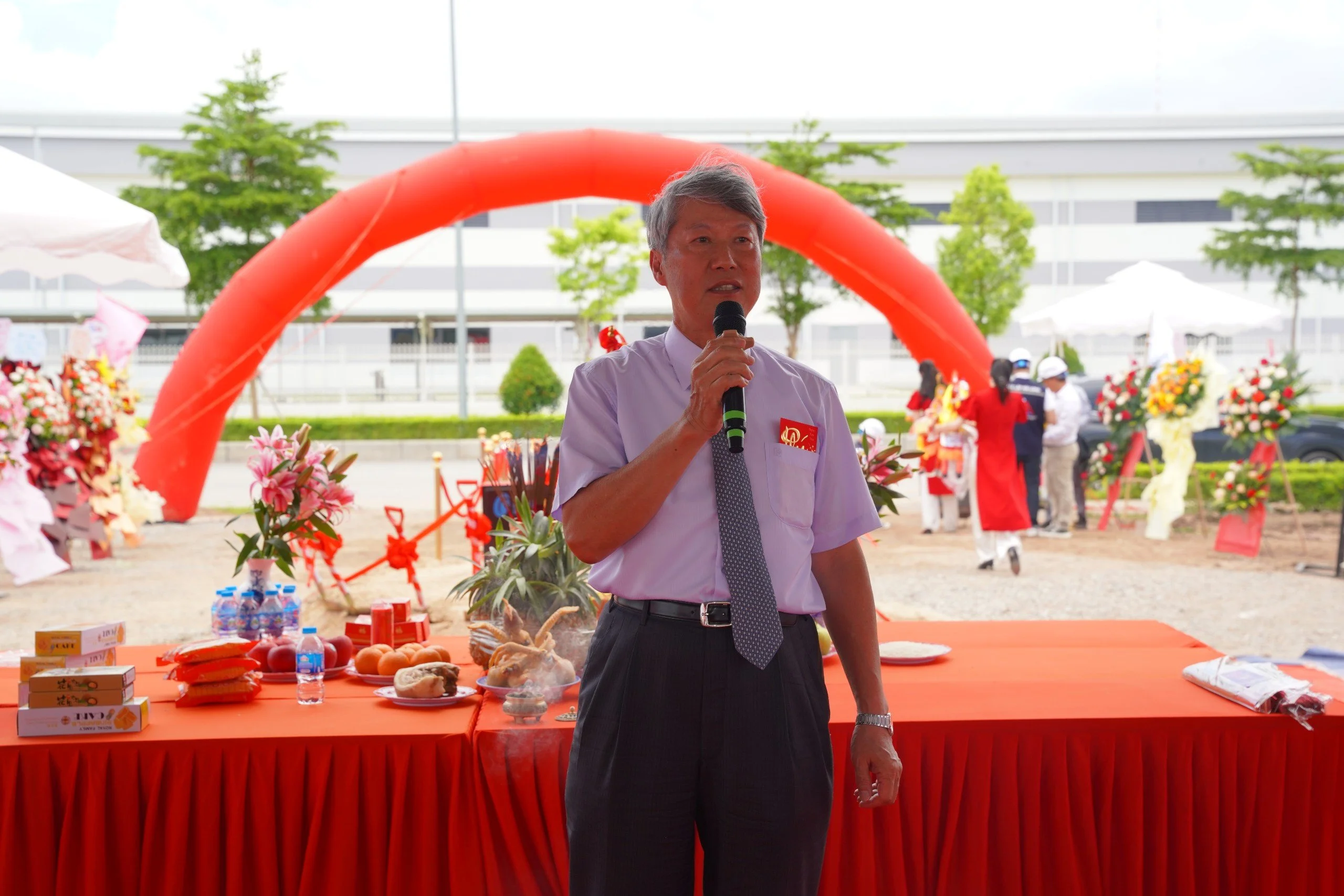 KHỞI CÔNG DỰ ÁN THỨ 5 TẠI KCN THÁI HÀ, HÀ NAM – NHÀ MÁY CHIA CHENG VIỆT NAM GIAI ĐOẠN 1