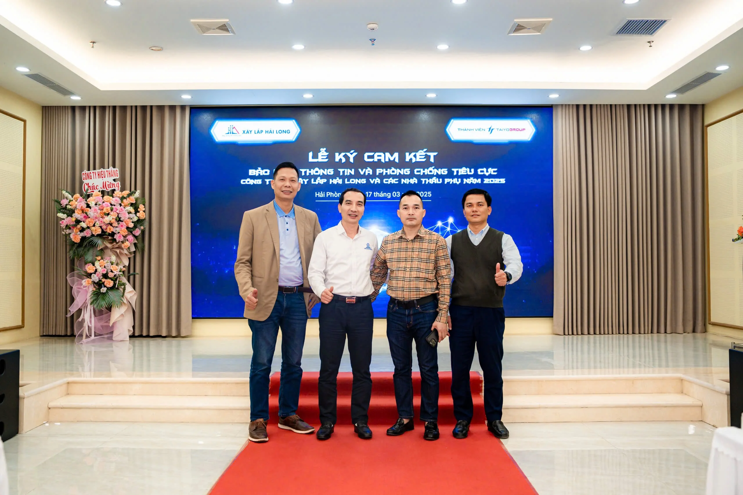 XÂY LẮP HẢI LONG TỔ CHỨC HỘI NGHỊ THẢO LUẬN GIẢI PHÁP PHỐI HỢP VỚI CÁC NHÀ THẦU PHỤ VÀ ĐƠN VỊ CUNG ỨNG VẬT TƯ
