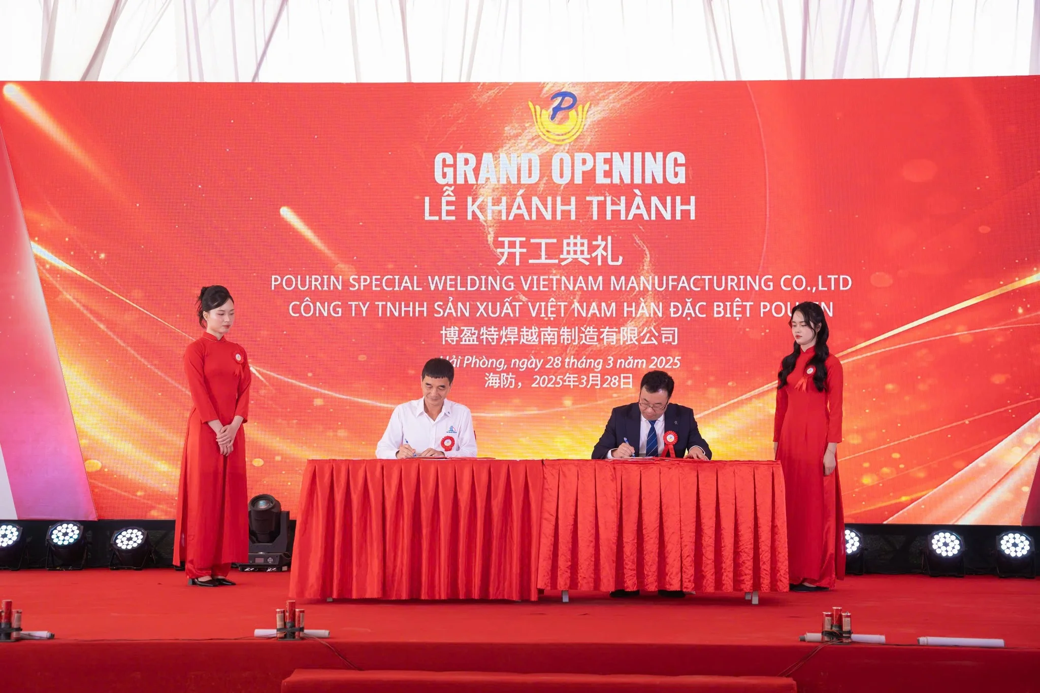 NHÀ MÁY VIỆT NAM HÀN ĐẶC BIỆT POURIN