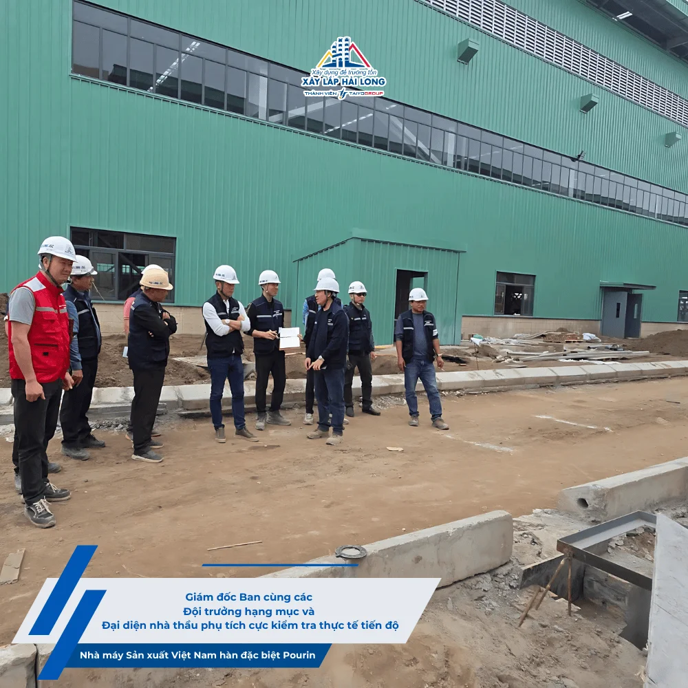 DỰ ÁN NHÀ MÁY POURIN VIỆT NAM ĐẾM NGƯỢC ĐẾN “NGÀY VỀ ĐÍCH”