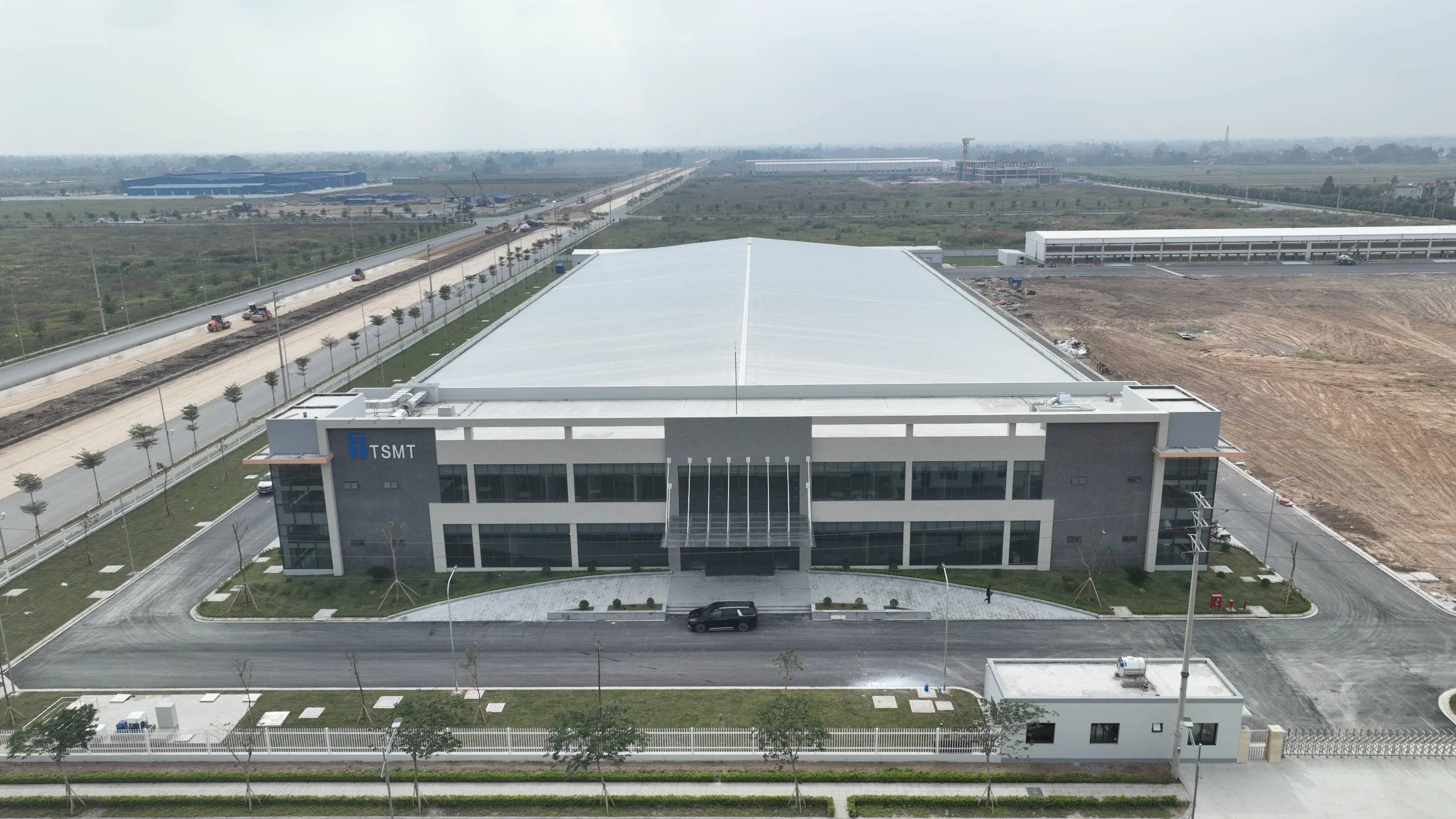Dự án Nhà máy TSMT Việt Nam do Công ty CP Xây lắp Hải Long là tổng thầu
