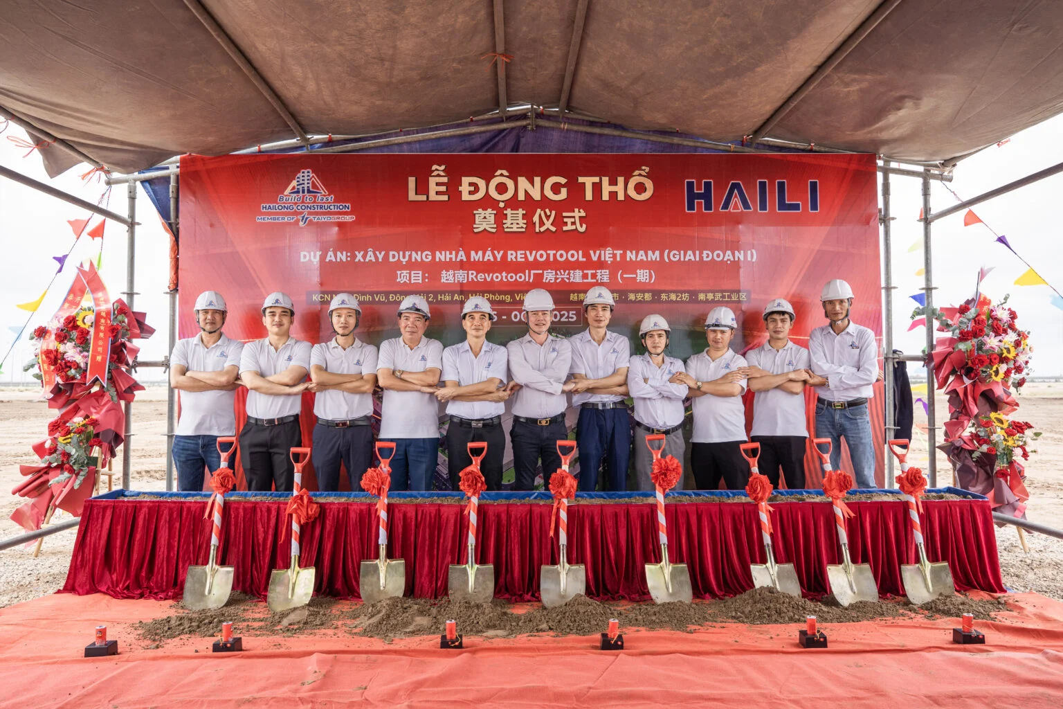 GROUNDBREAKING CEREMONY OF REVOTOOL VIETNAM PROJECT (PHASE 1)