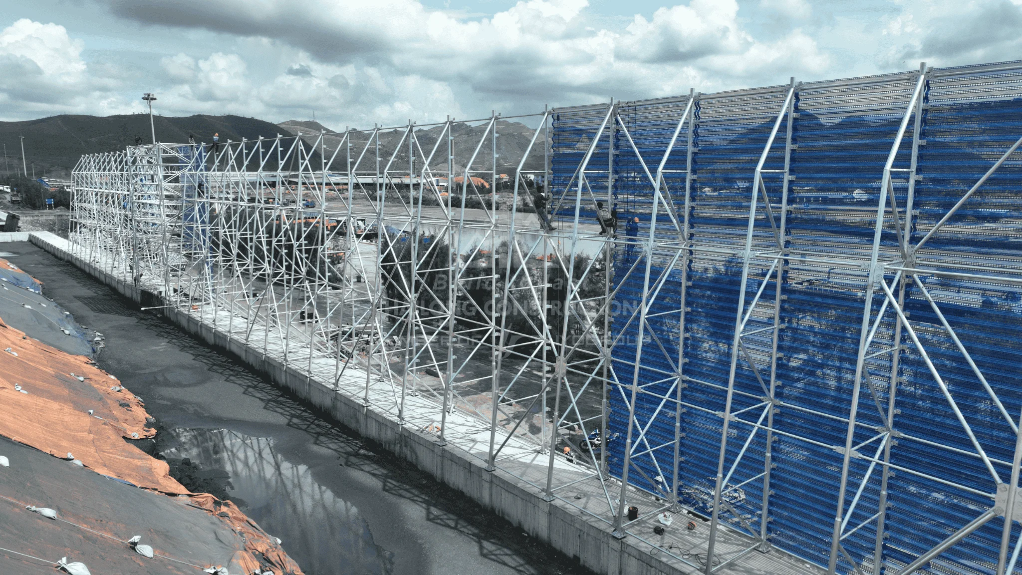 HAI LONG “STEEL SHIELD” AT THE LANG KHANH PORT COAL STORAGE PROJECT, QUANG NINH