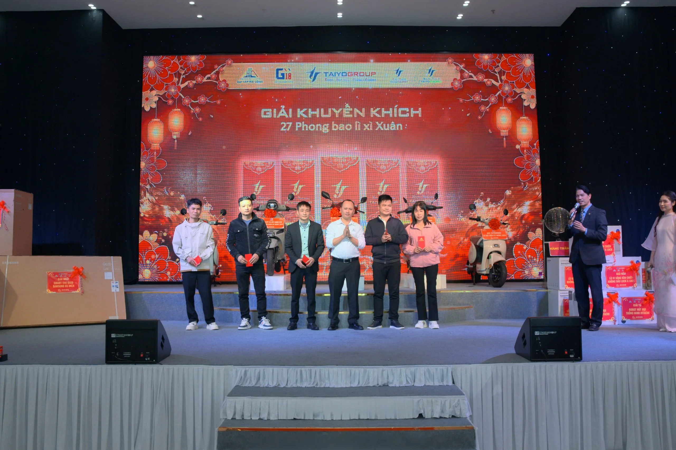 海龍建設歡慶開春 – 年初採擷好運