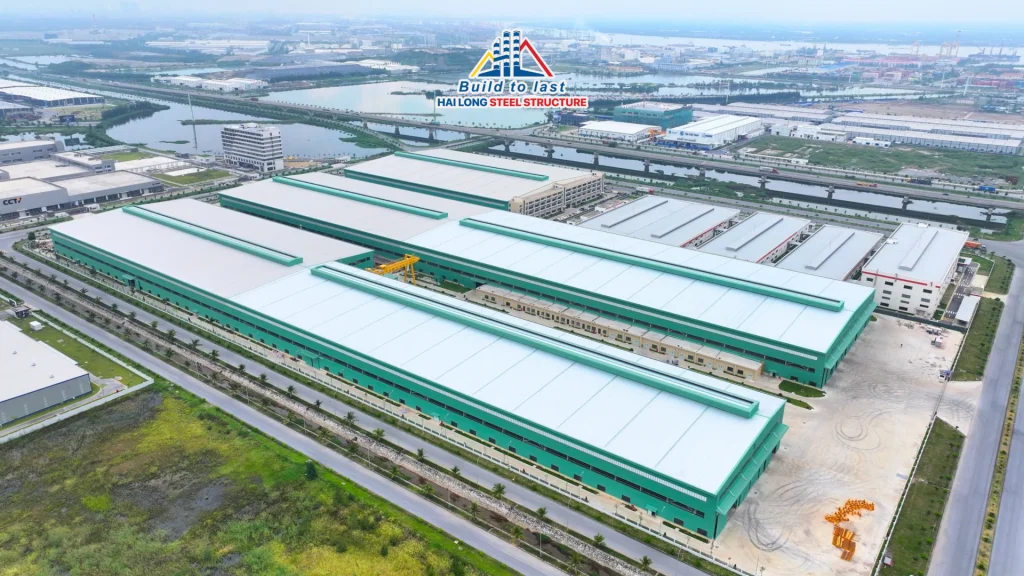 3.300 TẤN KẾT CẤU THÉP HOÀN THÀNH – DẤU ẤN HẢI LONG TẠI NHÀ MÁY POURIN VIỆT NAM GIAI ĐOẠN II 3.300 TẤN KẾT CẤU THÉP HOÀN THÀNH – DẤU ẤN HẢI LONG TẠI NHÀ MÁY POURIN VIỆT NAM GIAI ĐOẠN II