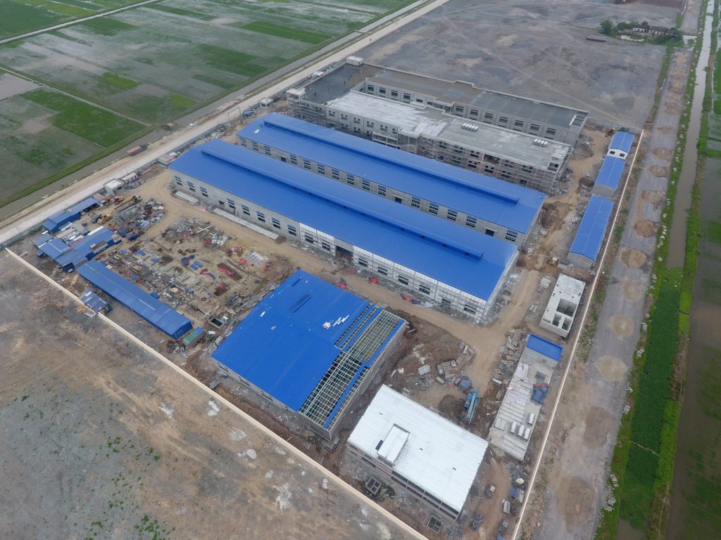 COMPLETION OF THE KIM SON DREAM PLASTIC FACTORY CONSTRUCTION PROJECT IN NINH BINH