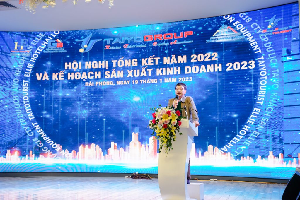 TAIYO GROUP ORGANIZED A SUMMARY CONFERENCE IN 2022 AND PRODUCTION AND BUSINESS PLAN 2023