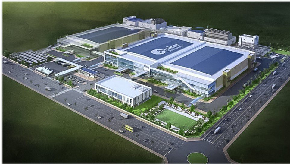 Amkor Technology Vietnam LLC expansion project in Yen Phong 2-C Industrial Park, Bac Ninh