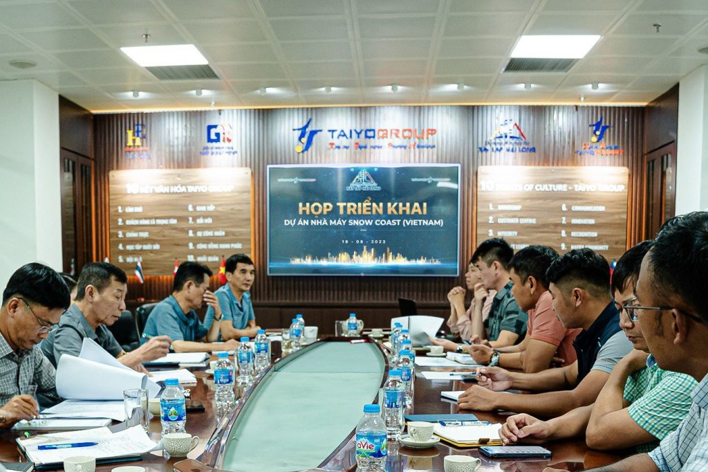 HAI LONG CONSTRUCTION URGENTLY IMPLEMENTS THE SNOW COAST VIETNAM FACTORY PROJECT
