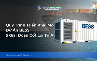 5 GIAI ĐOẠN TRONG QUY TRÌNH TRIỂN KHAI BESS
