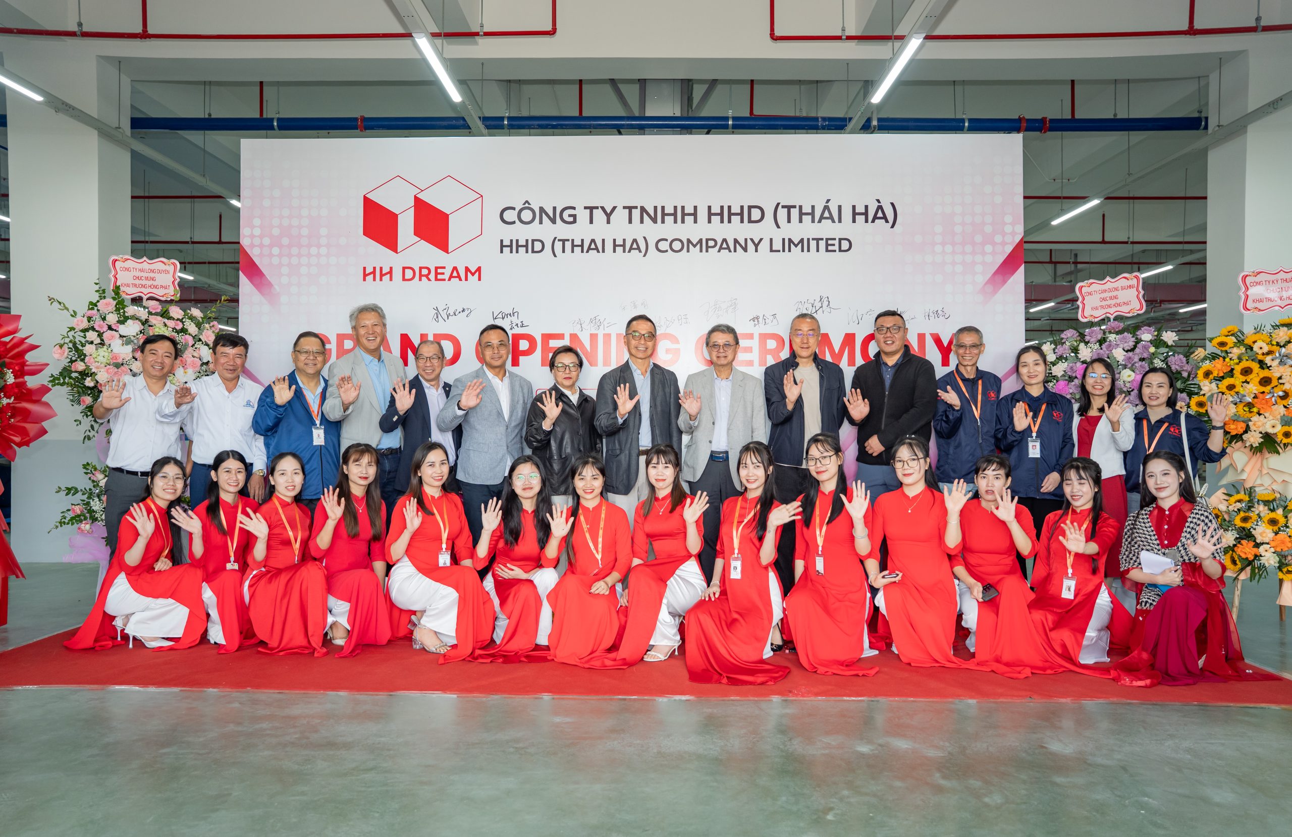 CHÚC MỪNG KHÁNH THÀNH NHÀ MÁY HHD THÁI HÀ – HIỆN THỰC HÓA TẦM NHÌN MỞ RỘNG CỦA HUNG HING GROUP