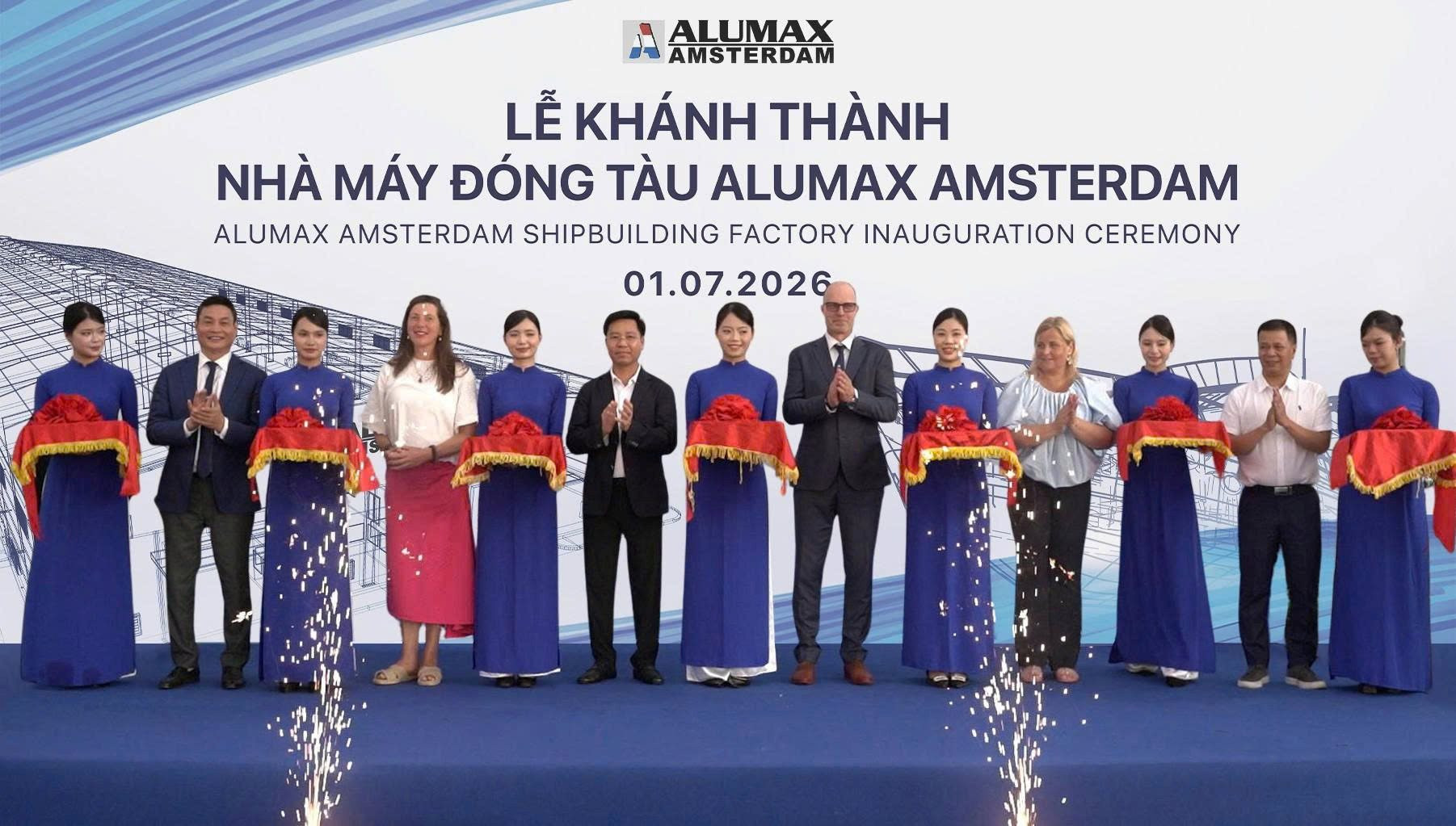 Bắc Ninh đón dòng vốn công nghệ cao Châu Âu: Khánh thành Nhà máy đóng tàu nhôm tiêu chuẩn quốc tế