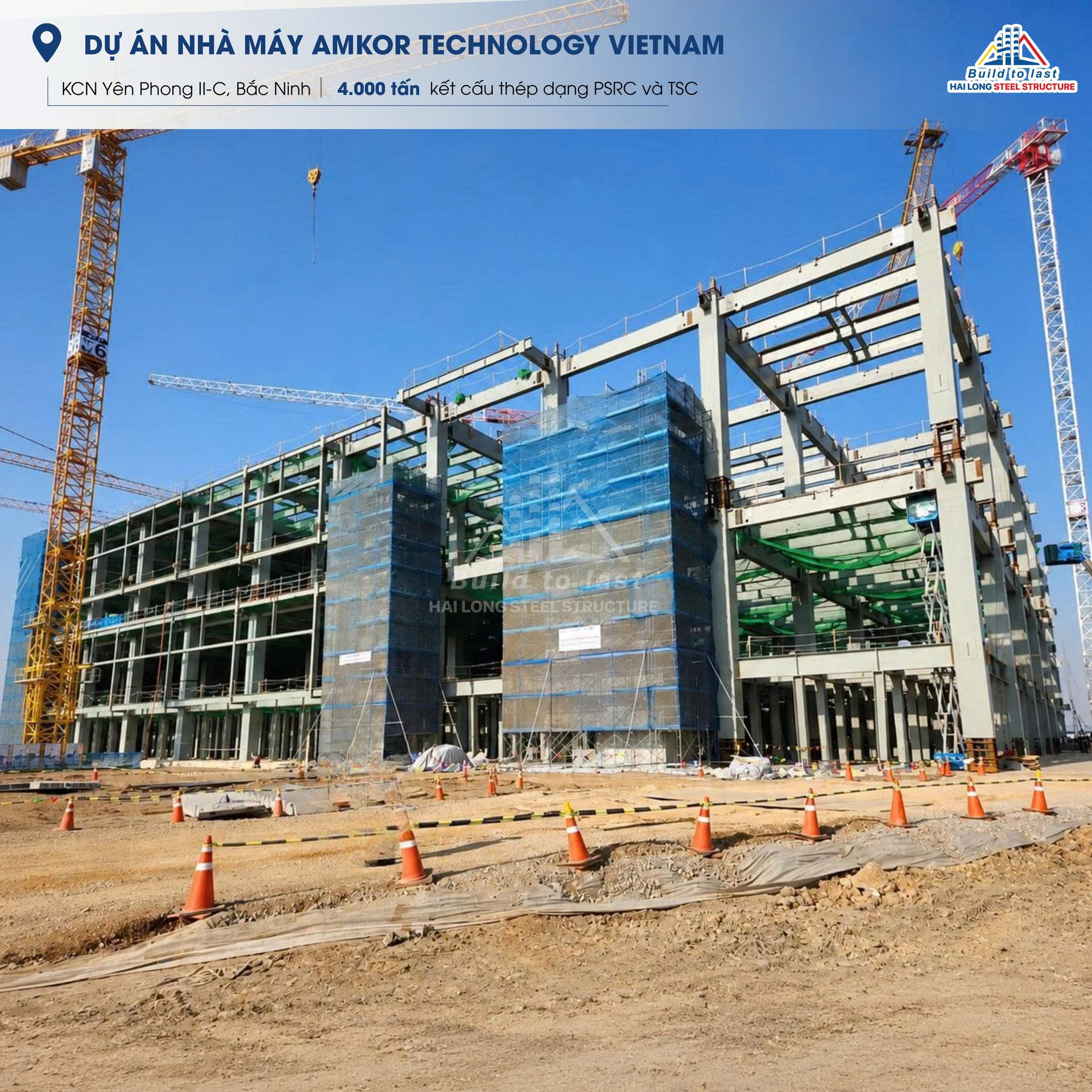 Dự án Amkor Technology (KCN Yên Phong II-C, Bắc Ninh)